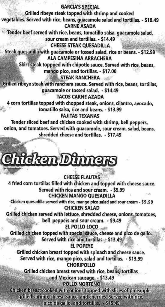 Garcias Mexican Menu In Cortland NY garcias-mexican-menu-in-cortland-ny